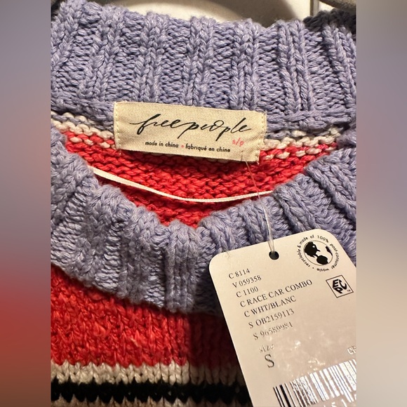 NWT Free People Fast Lane Pullover Sweater - Picture 10 of 10